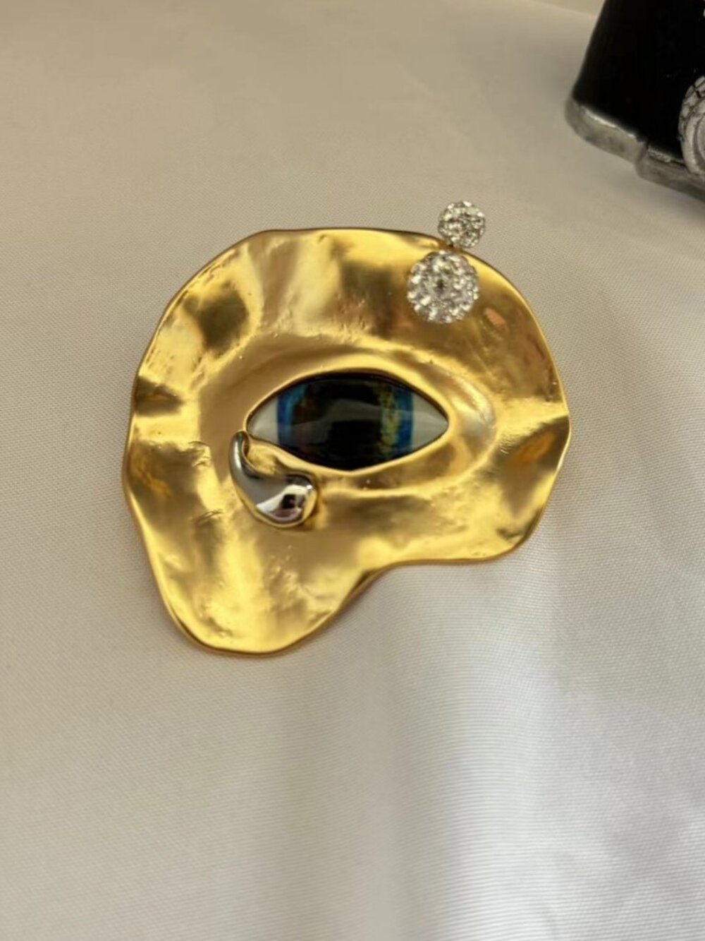 Schiaparelli Popular Mask Eye Brooch